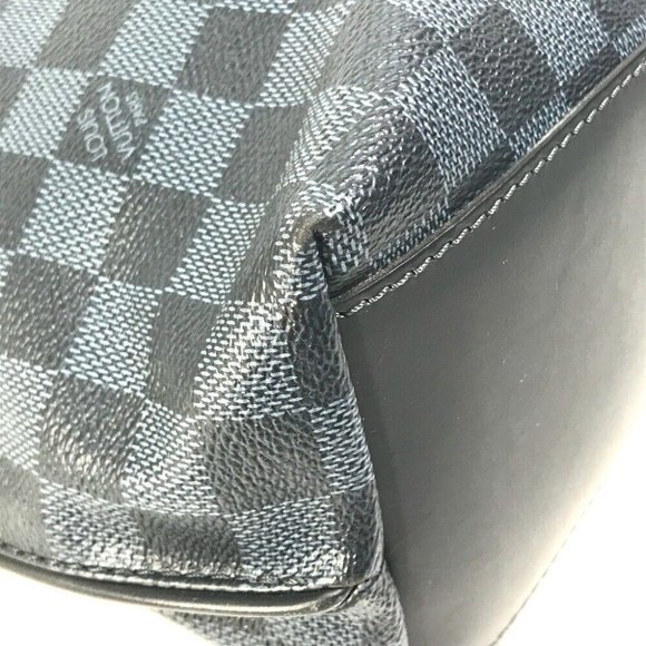 Authentic LOUIS VUITTON N41397 Damier-Cobalt Cabavayage Shoulder Bag Business ba - Picture 5 of 16